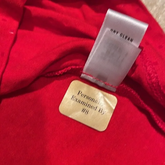St John red sparkly top NWT. - Picture 5 of 5
